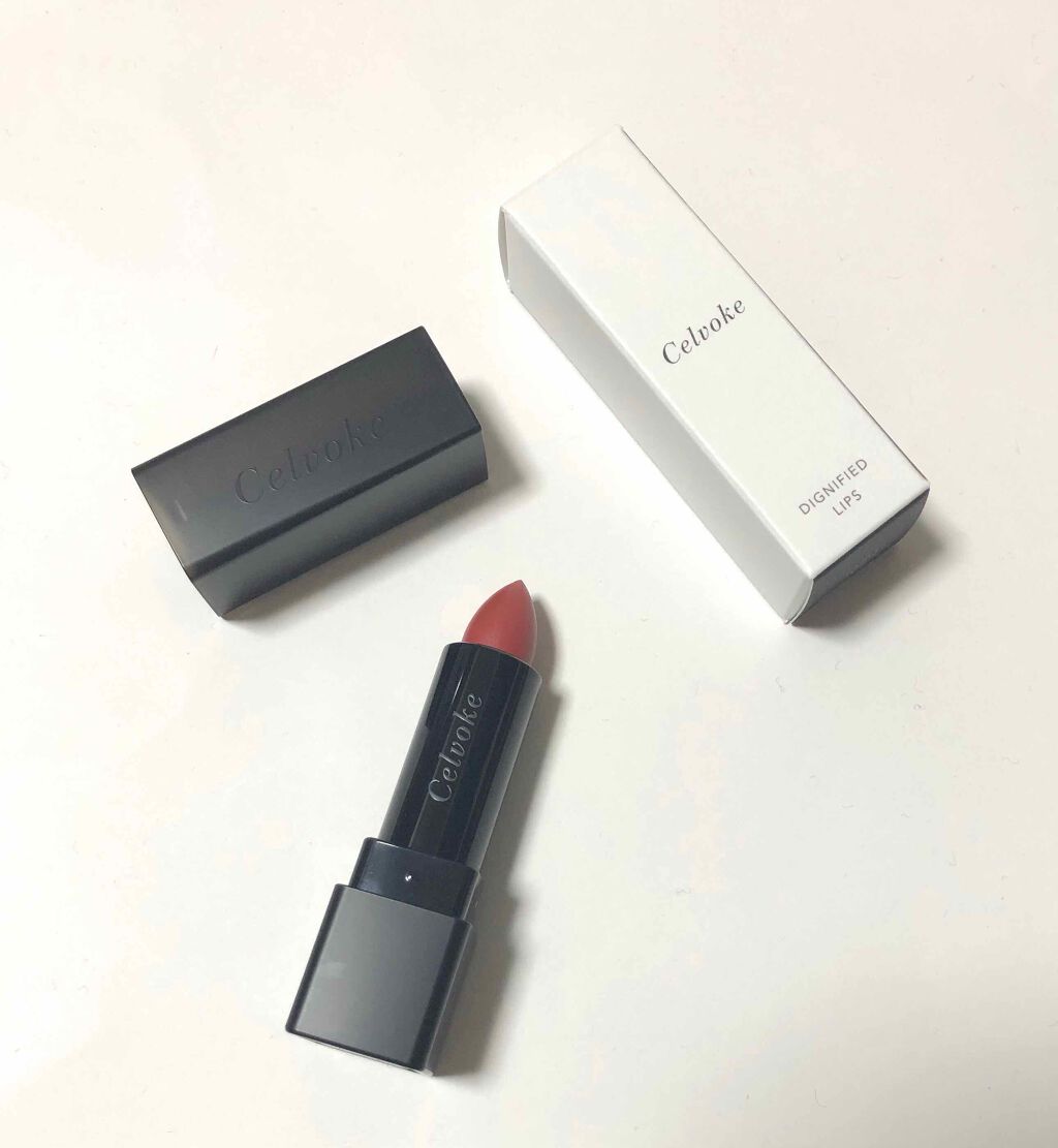 ディグニファイド リップス/Celvoke/口紅を使ったクチコミ（1枚目）