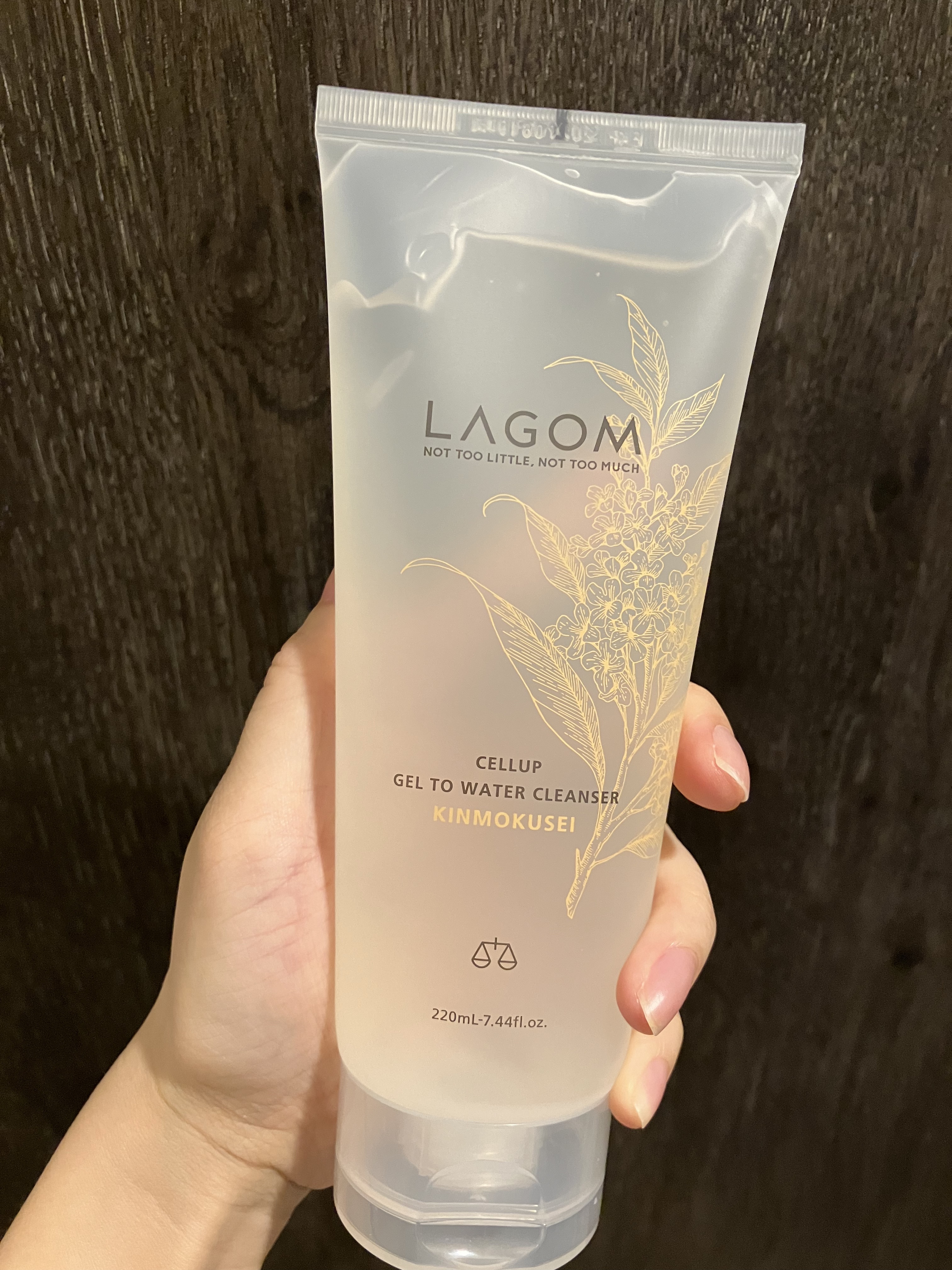 ラゴム ジェルトゥウォーター クレンザー(朝用洗顔)/LAGOM /その他洗顔料を使ったクチコミ（1枚目）