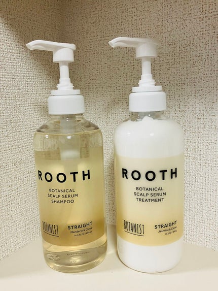 ルース ボタニカルスカルプセラム シャンプー・トリートメント(ストレート)/BOTANIST/市販シャンプーを使ったクチコミ(1枚目)