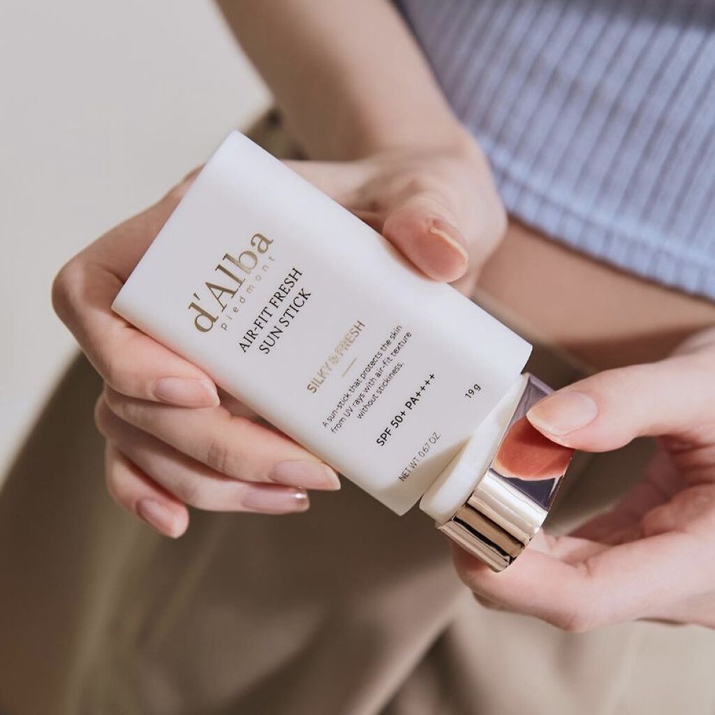 エアーフィットフレッシュサンスティック/ダルバ/日焼け止めスティックを使ったクチコミ（2枚目）