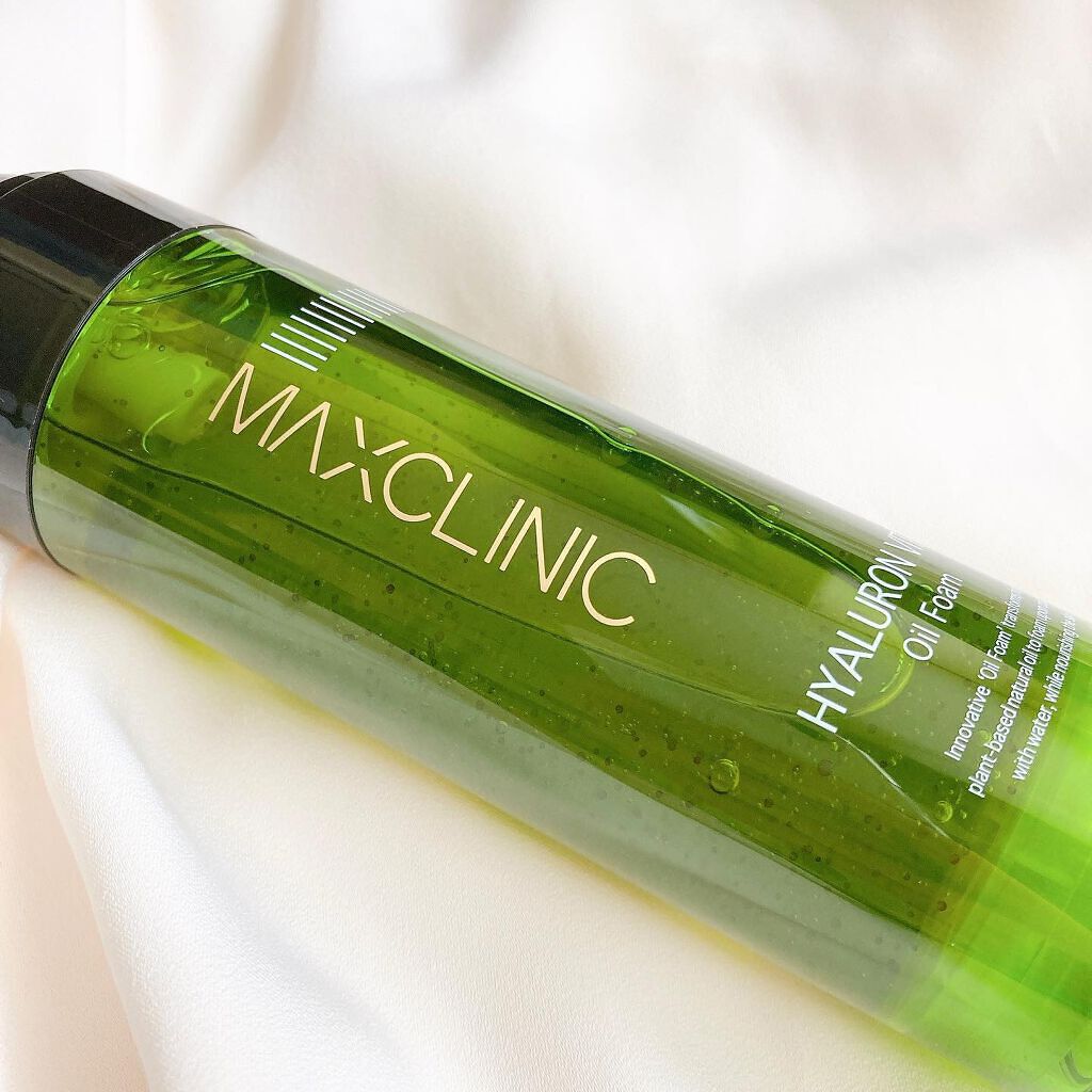 MAXCLINIC ヒアルロンビタオイルフォームのクチコミ「MAXCLINIC 
ヒアルロンビタオイルフォーム
110g  1799円(税込・Qoo10公.....」（2枚目）