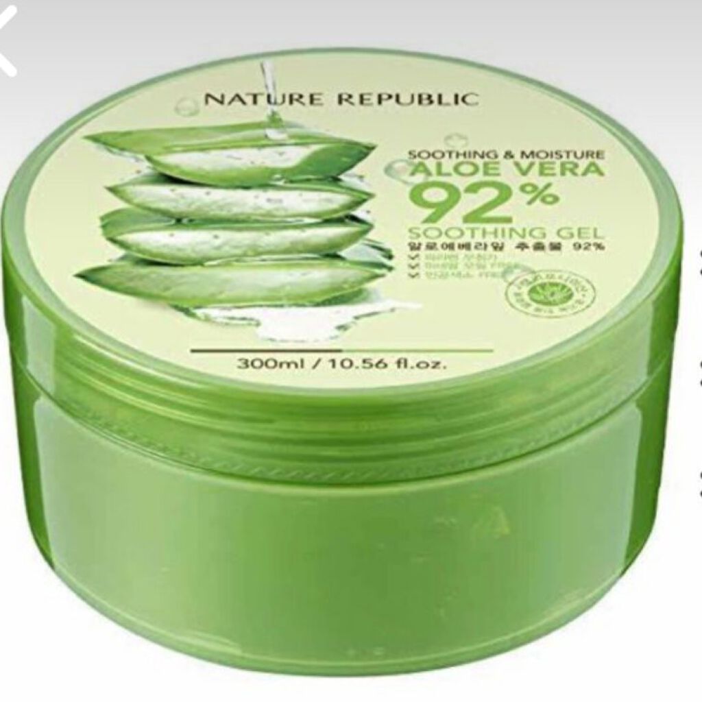 マイルド&モイスチャーアロエジェル/ネイチャーリパブリック/ボディローションを使ったクチコミ(1枚目)