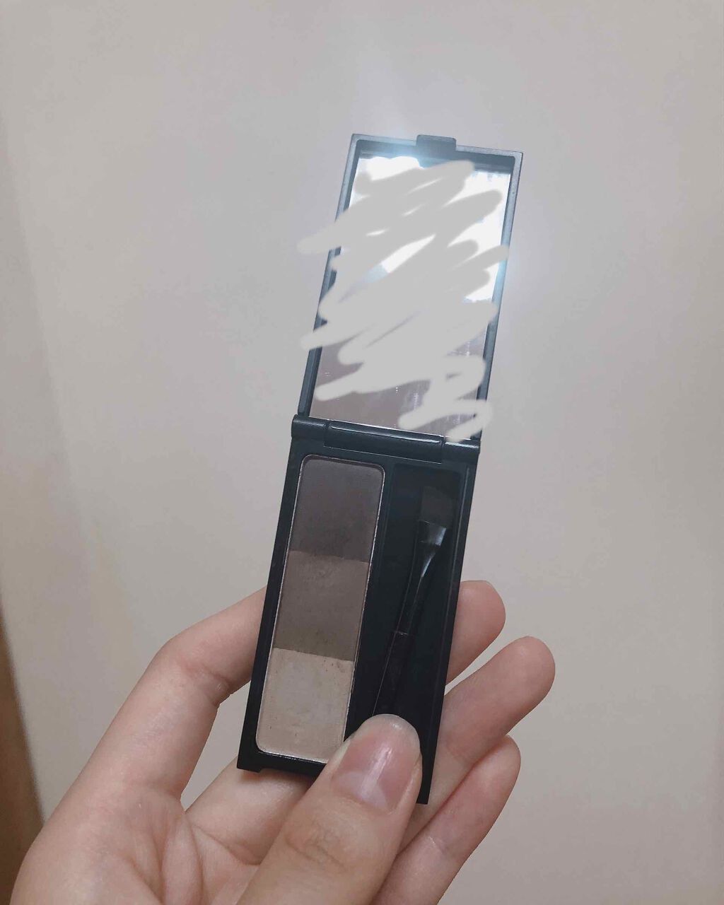 UR GLAM EYEBROW POWDER/U R GLAM/パウダーアイブロウを使ったクチコミ(2枚目)