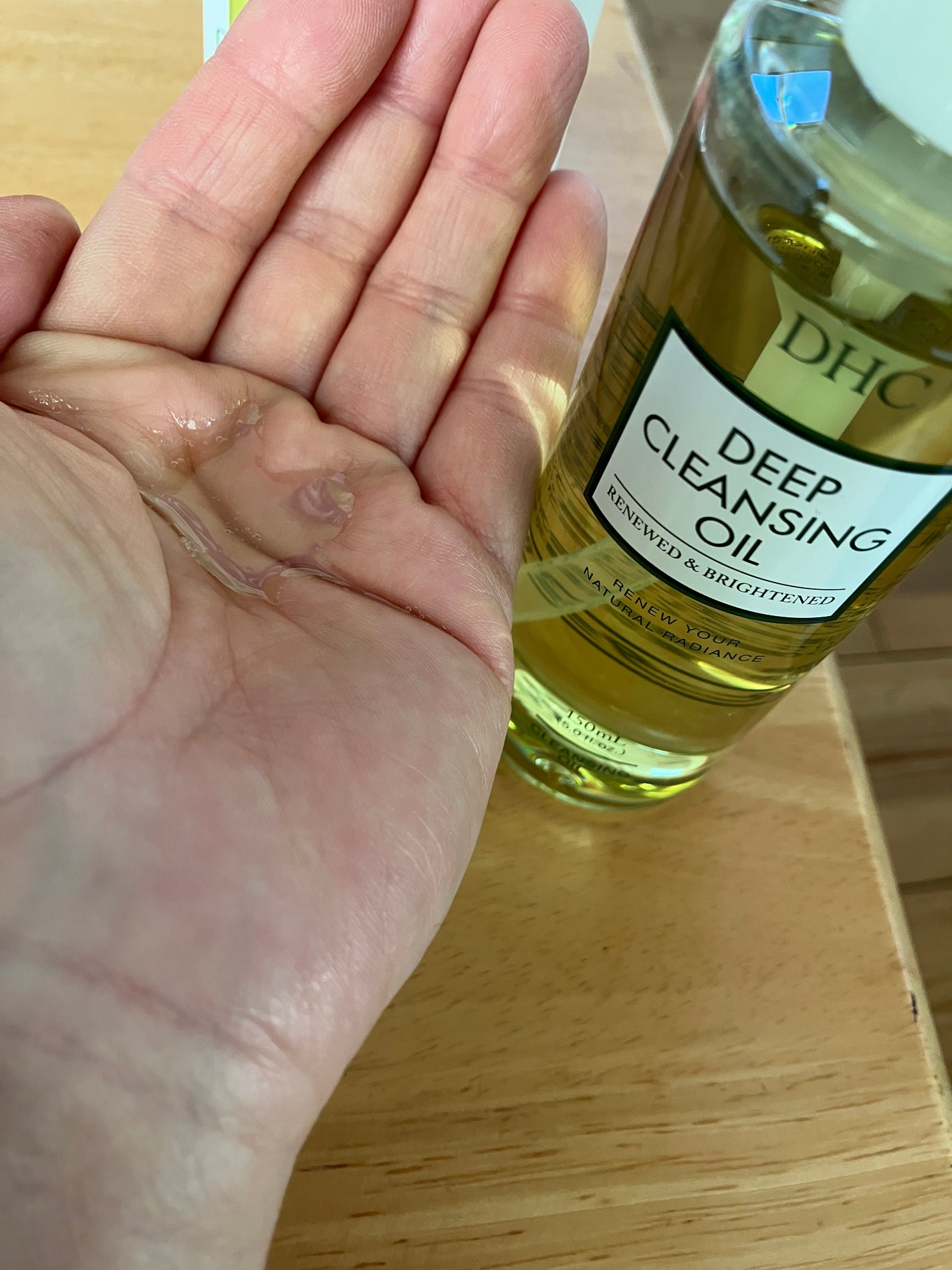 DHC 薬用ディープクレンジングオイル リニューブライト/DHC/オイルクレンジングを使ったクチコミ(2枚目)