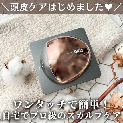 Scalp mini/breo/ヘッドマッサージャーを使ったクチコミ(1枚目)