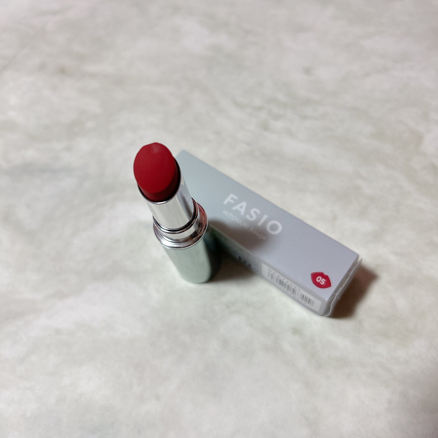 ヒトヌリ ルージュ/FASIO/口紅を使ったクチコミ(2枚目)