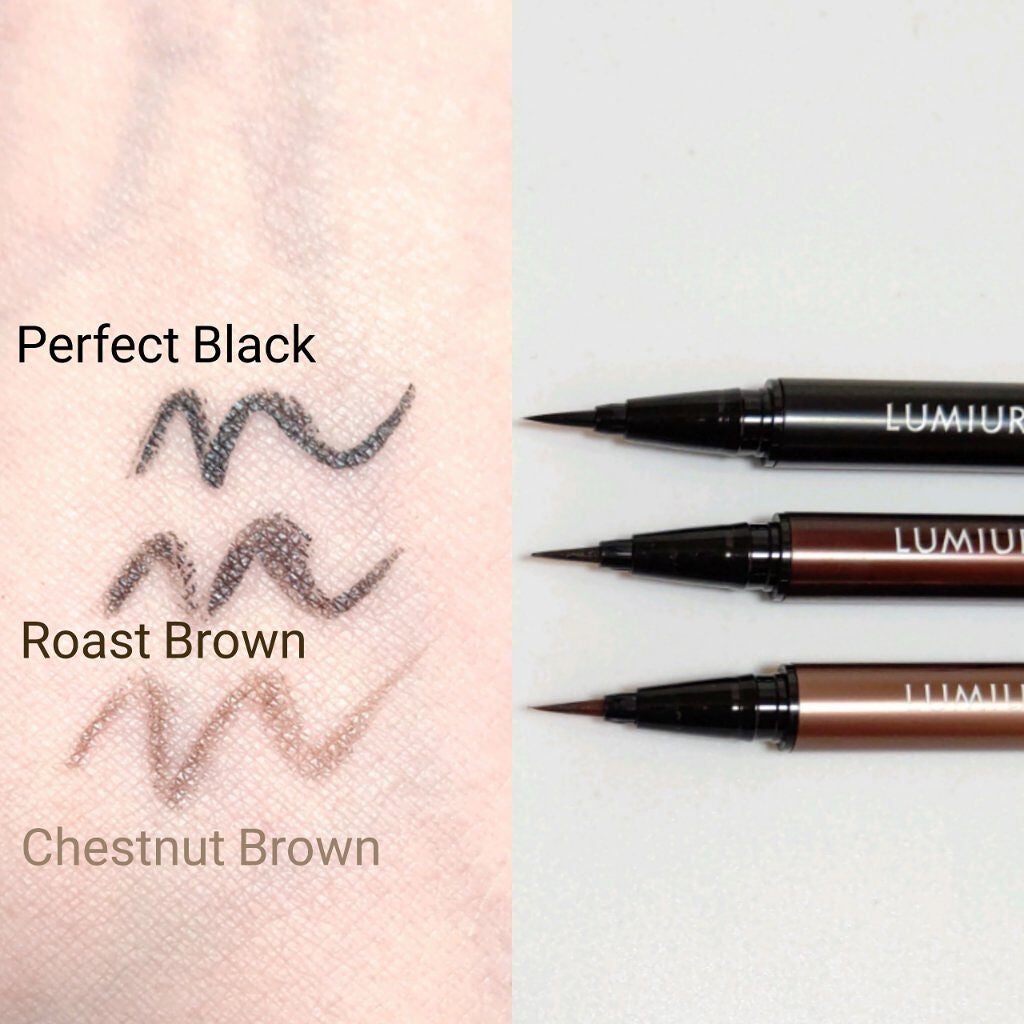 スキルレスライナー/LUMIURGLAS/リキッドアイライナーを使ったクチコミ(3枚目)