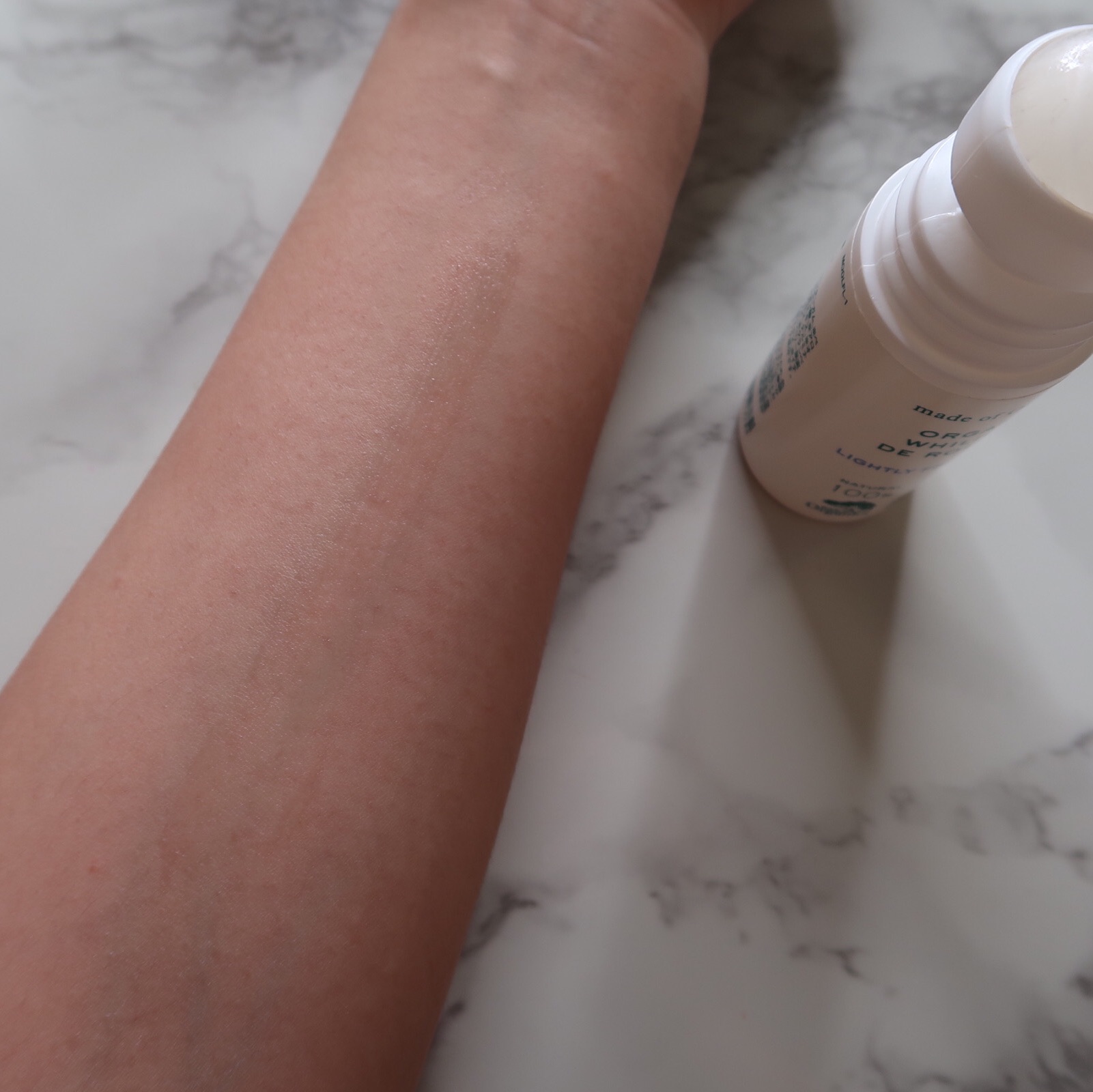 ホワイライト DE ロールオン/made of Organics/デオドラント・制汗剤を使ったクチコミ（2枚目）