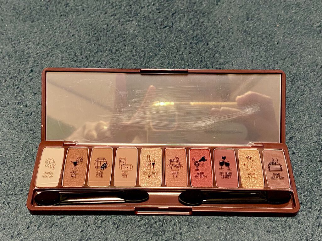 グリッタープリズム シャドウ/MISSHA/グリッターを使ったクチコミ（2枚目）