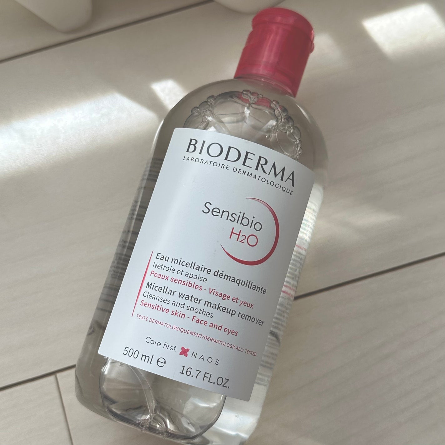 サンシビオ エイチツーオー D/ビオデルマ/クレンジングウォーターを使ったクチコミ(1枚目)