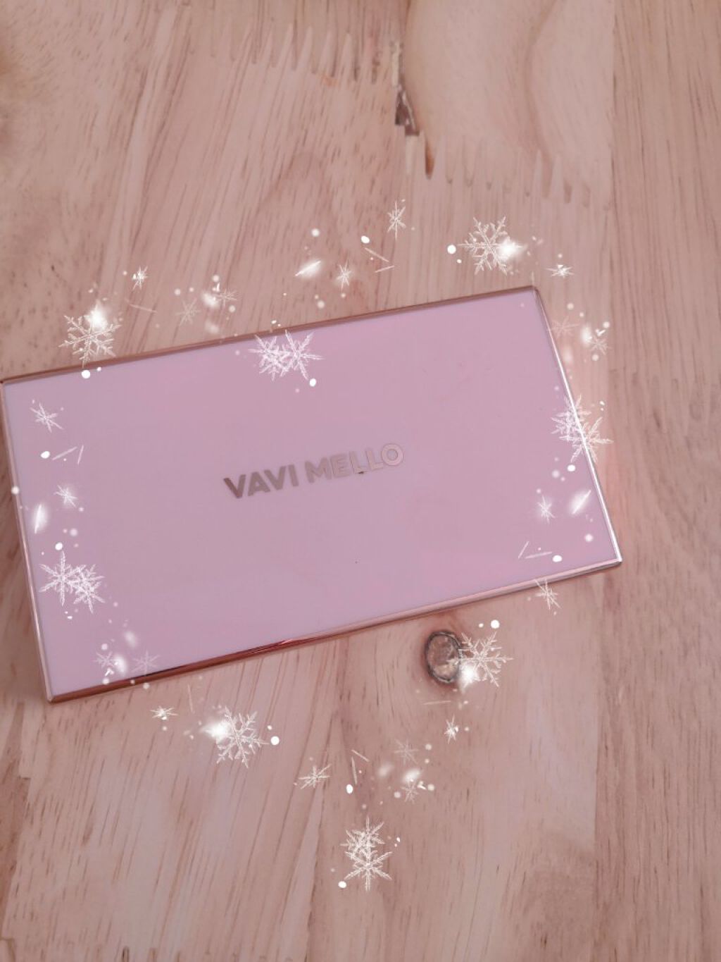 バレンタインボックスミニ/VAVI MELLO/アイシャドウパレットを使ったクチコミ(2枚目)