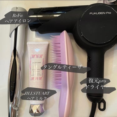 ヘアオイル リペア＆グロウ　ホワイトフローラル/JILL STUART/ヘアオイルの画像