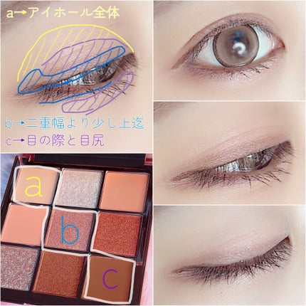 The Bella collection eyeshadow palette/CELEFIT/アイシャドウパレットを使ったクチコミ(4枚目)
