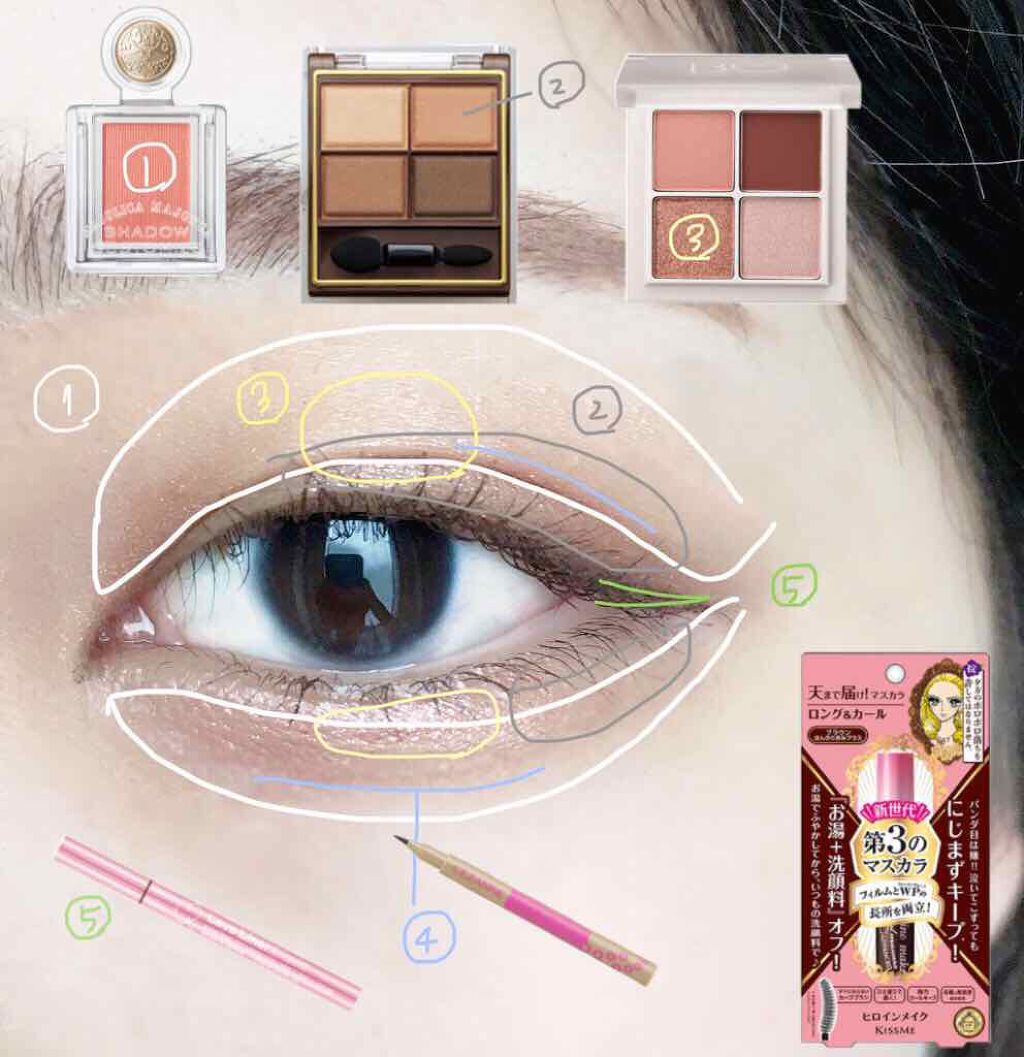 スキニーリッチシャドウ/excel/アイシャドウパレットを使ったクチコミ（2枚目）