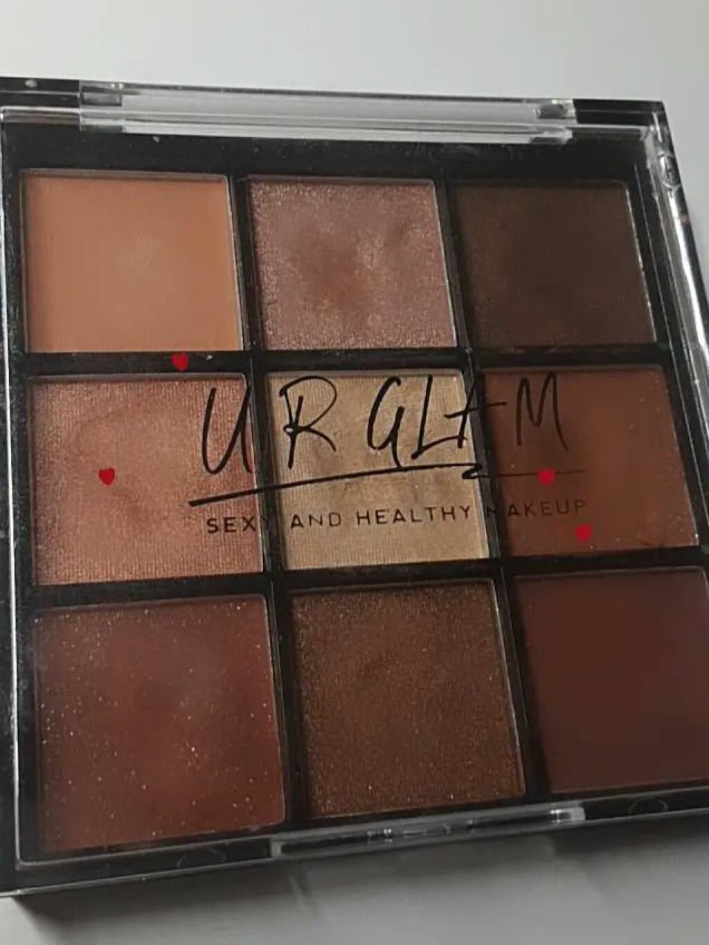 UR GLAM　BLOOMING EYE COLOR PALETTE/U R GLAM/アイシャドウパレットを使ったクチコミ（1枚目）