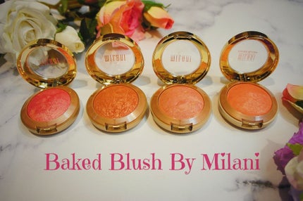 BAKED POWDER BLUSH/Milani Cosmetics/パウダーチークを使ったクチコミ(1枚目)