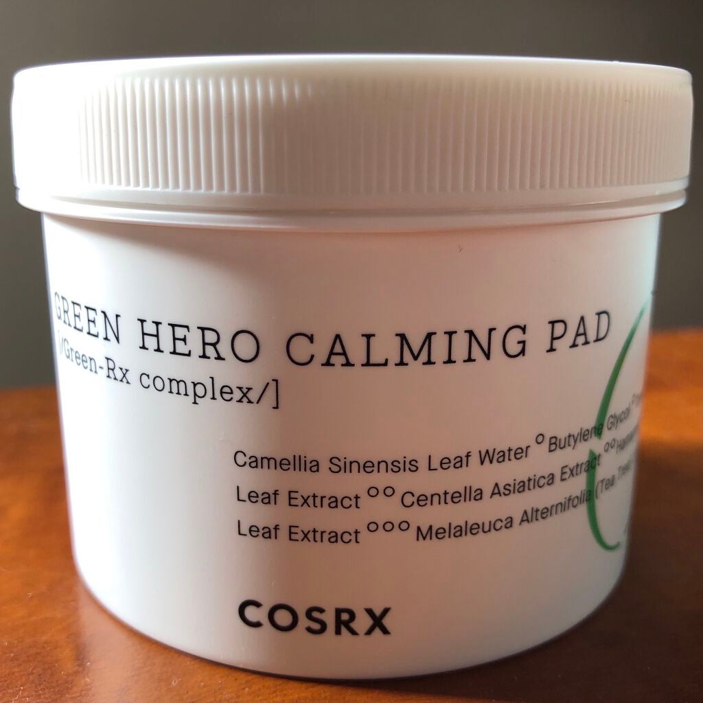 ワンステップグリーンカーミングパッド/COSRX/トナーパッドを使ったクチコミ(1枚目)