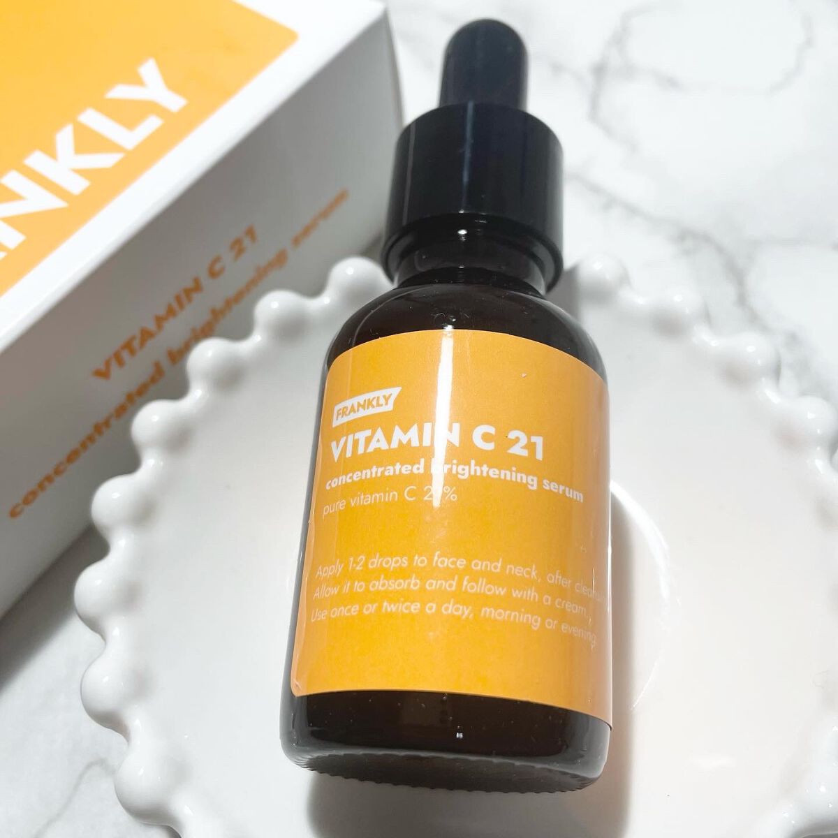 ビタミンC21セラム/Frankly/美容液を使ったクチコミ（1枚目）