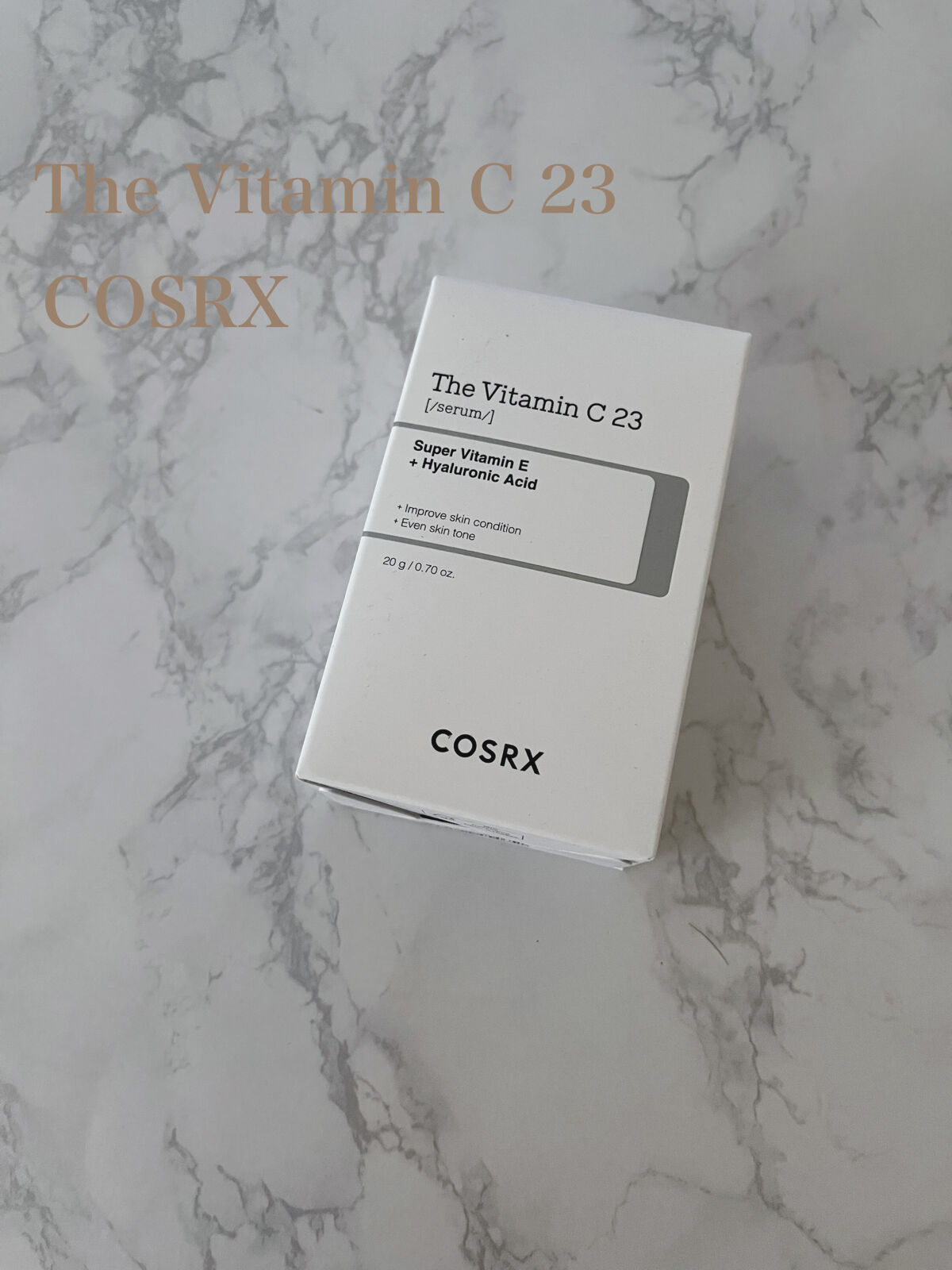 RXザ・ビタミンC23セラム/COSRX/美容液を使ったクチコミ（2枚目）