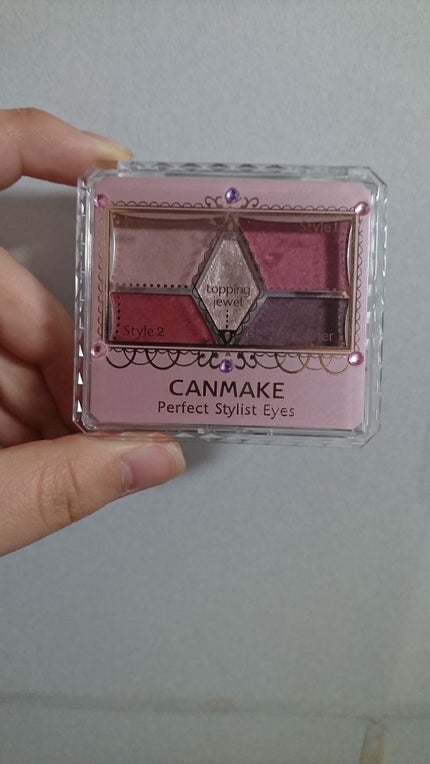 【旧品】パーフェクトスタイリストアイズ/キャンメイク/アイシャドウパレットを使ったクチコミ(1枚目)