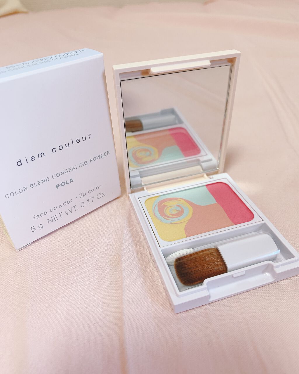 ディエム クルール カラーブレンドパウダーコンシーラー/ディエム クルール/パウダーコンシーラーを使ったクチコミ（1枚目）