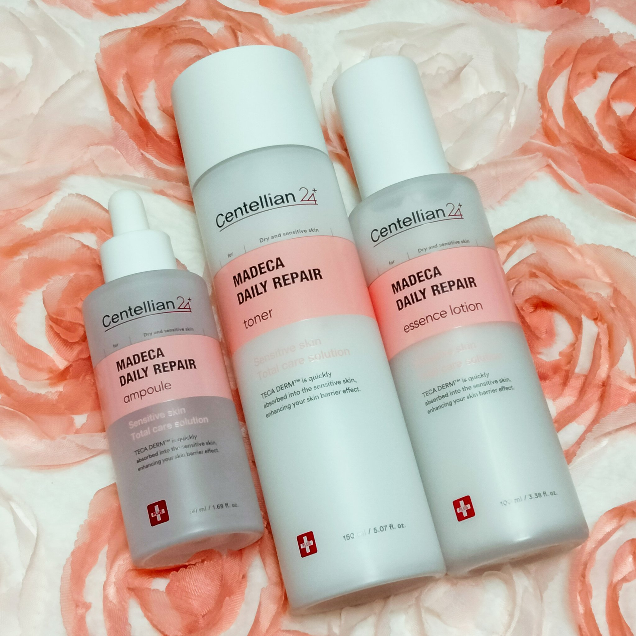 マデカデイリーリペアアンプル/センテリアン24/美容液を使ったクチコミ（2枚目）