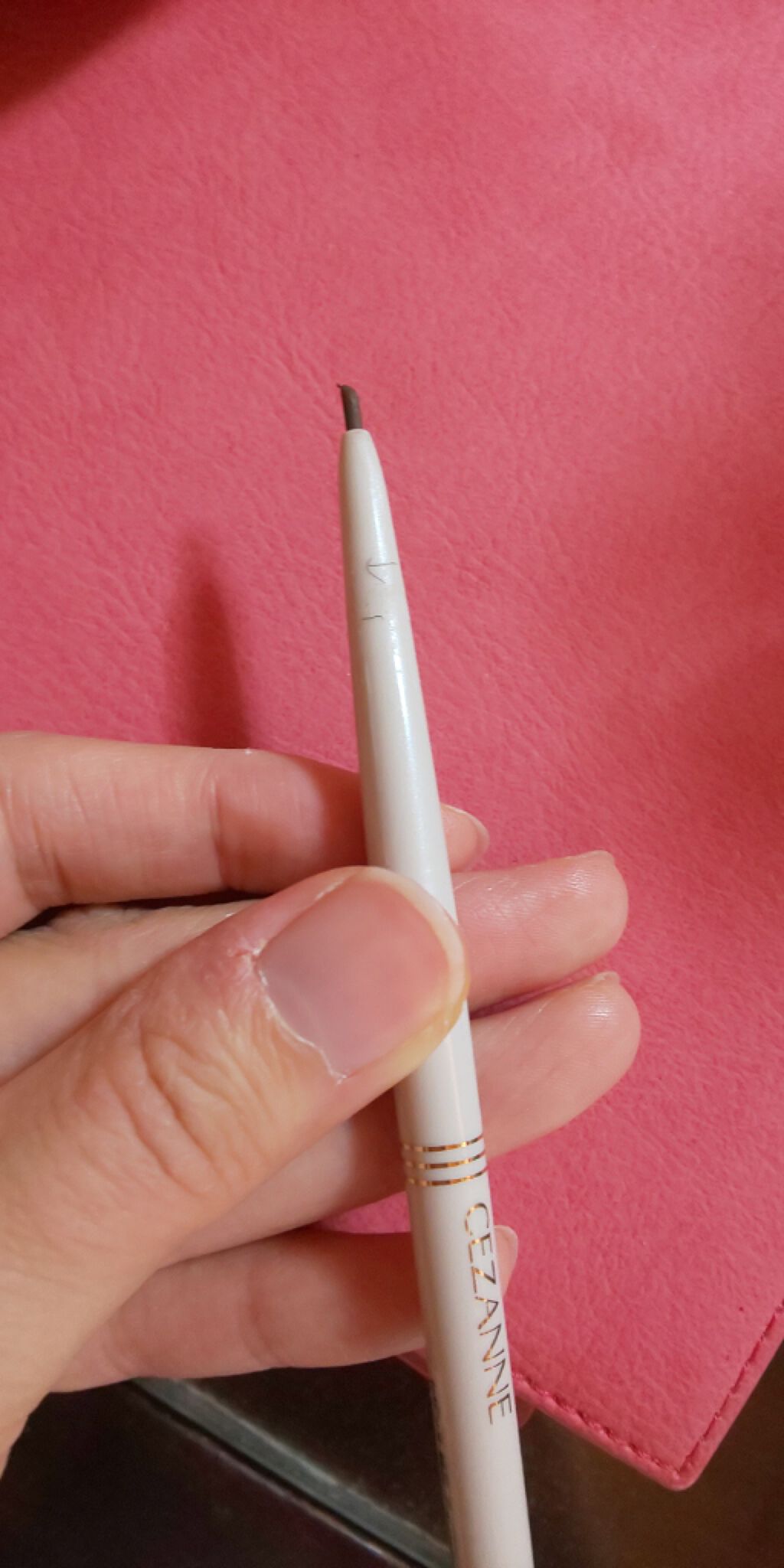 細芯 アイブロウ/CEZANNE/アイブロウペンシルを使ったクチコミ(2枚目)