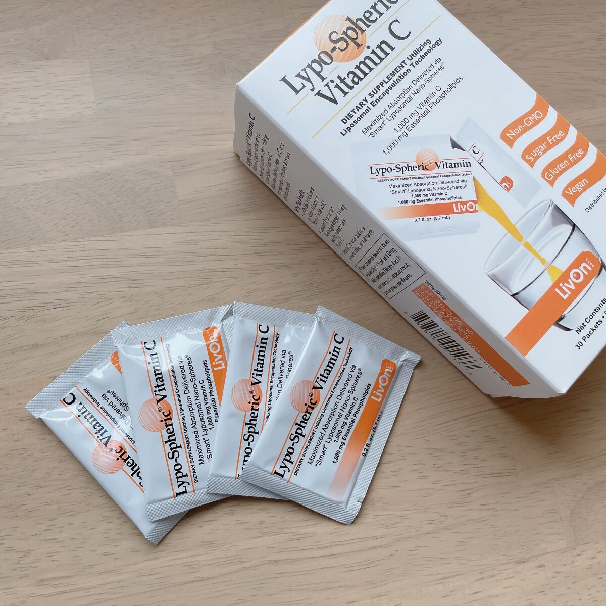 リポスフェリック ビタミンＣ（リポソーム ビタミンC）/Lypo-Spheric/美容サプリメントを使ったクチコミ（3枚目）