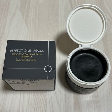 パーフェクトワンフォーカス スムースクレンジングバーム ディープブラック/PERFECT ONE FOCUS/クレンジングバームを使ったクチコミ(1枚目)