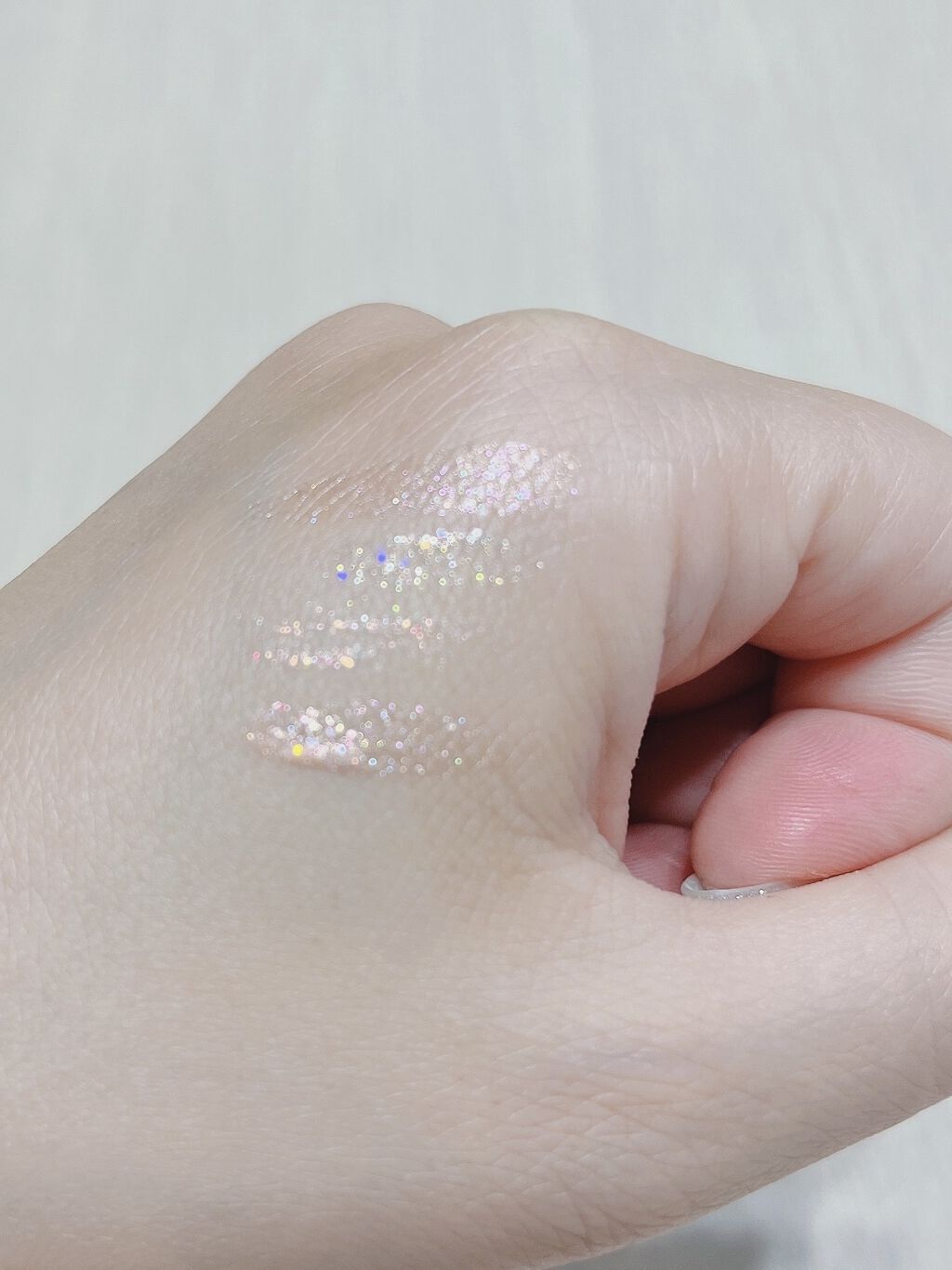 リキッド グリッター シャドウ/rom&nd/グリッターを使ったクチコミ（3枚目）