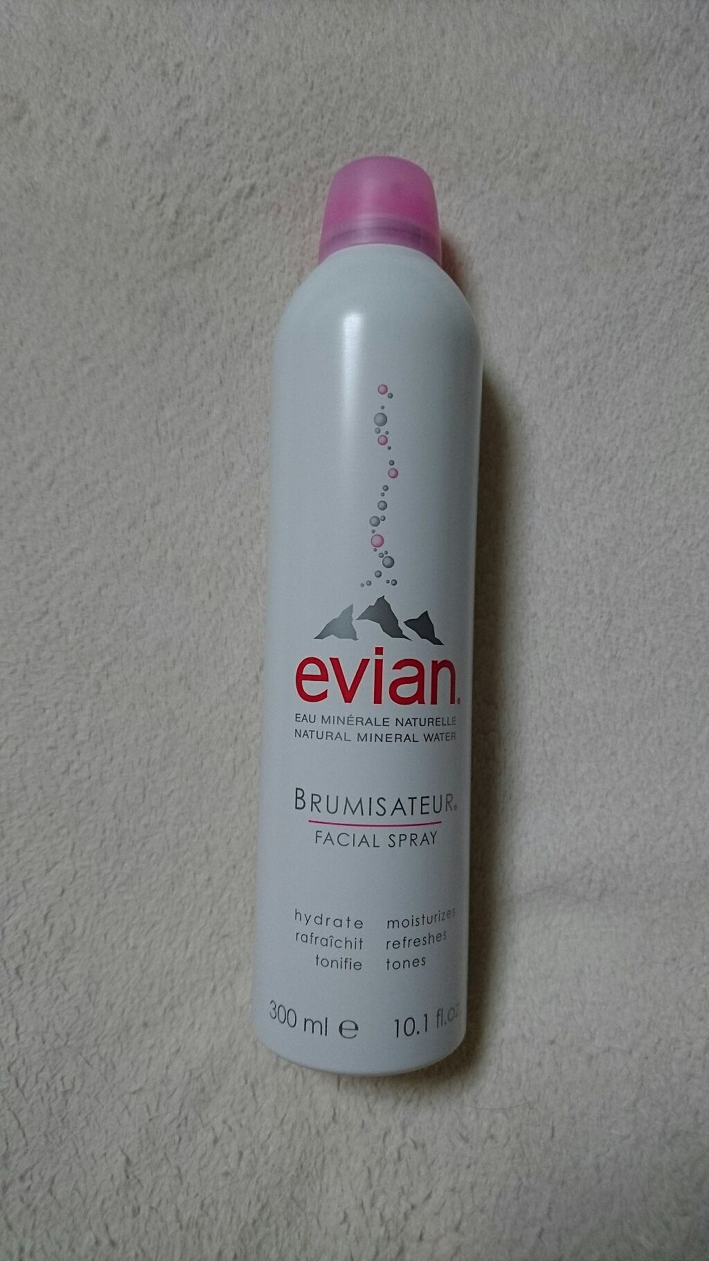 フェイシャルスプレー/エビアン/ミスト状化粧水を使ったクチコミ（1枚目）