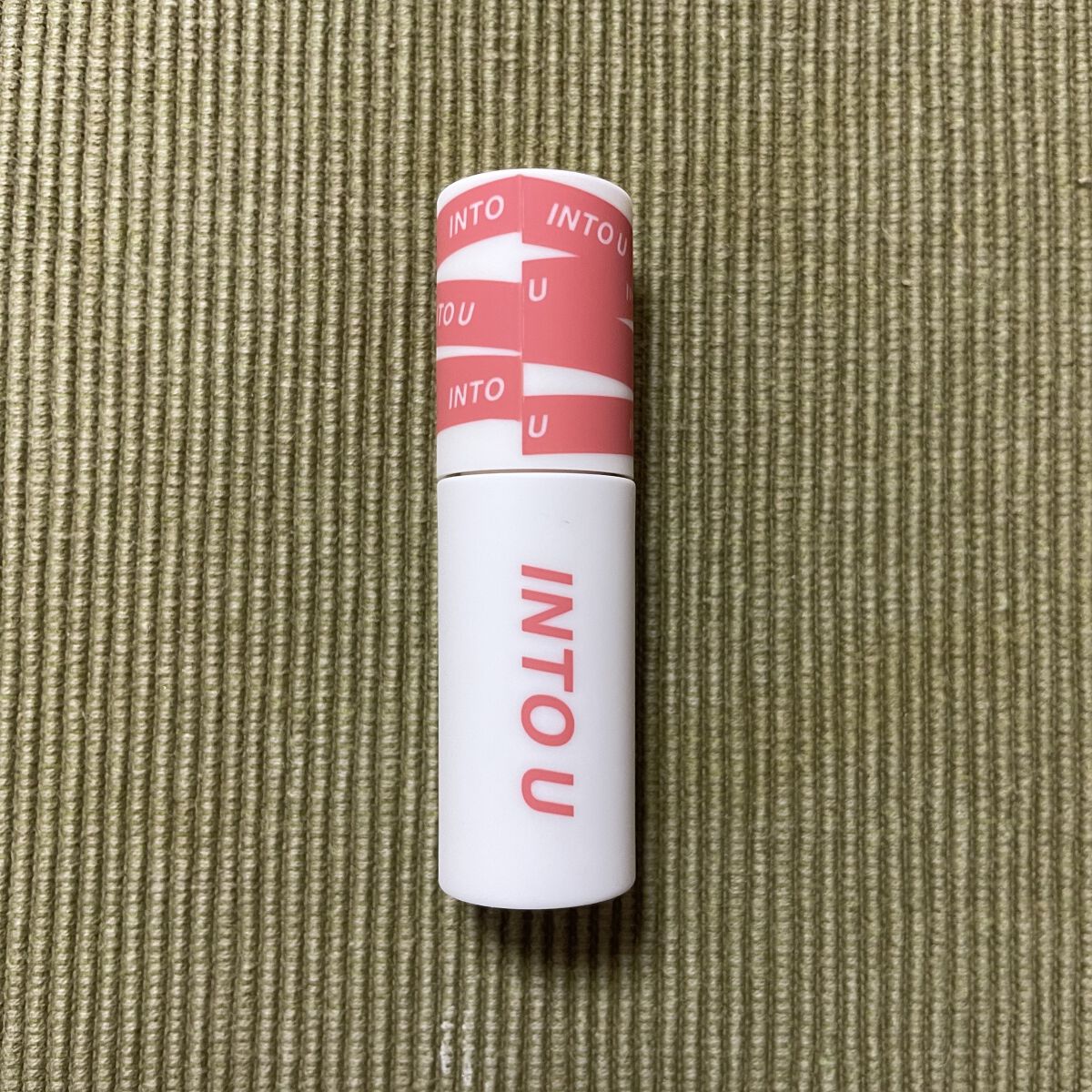 スーパーマットリップ＆チークマッド EM11 アーティストモーヴ/INTO U/口紅を使ったクチコミ（1枚目）