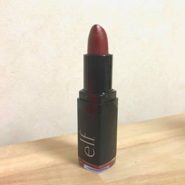 《 elf 》Lipstick Bordeaux Beauty 

❤︎ 発色がすごくいい

❤︎ ほんのり甘い香り

❤︎ コスパがいい