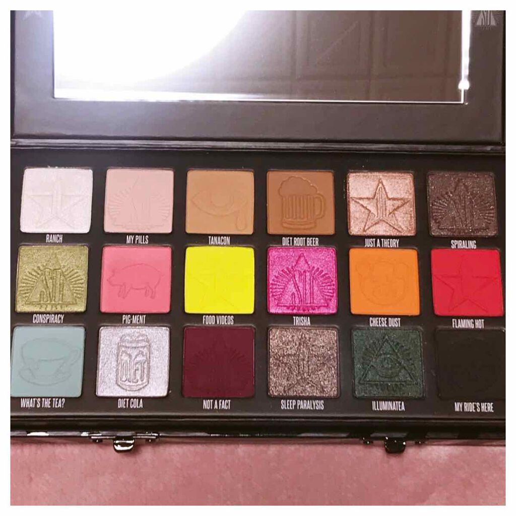 Conspiracy Palette/Jeffree Star Cosmetics/アイシャドウパレットを使ったクチコミ（2枚目）