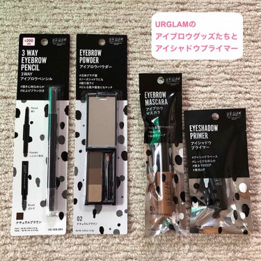 UR GLAM　3WAY EYEBROW PENCIL（3WAYアイブロウペンシル） ピンクブラウン/U R GLAM/アイブロウペンシルを使ったクチコミ（2枚目）