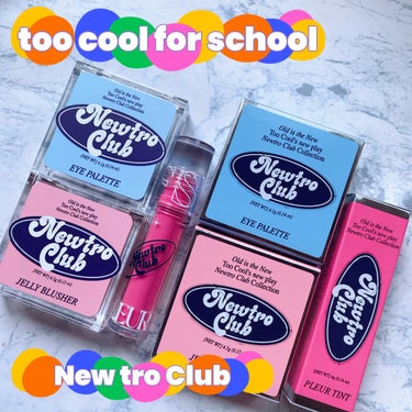 too cool for school ニュートロクラブ アイパレットのクチコミ「too cool for school

New tro Club シリーズがめちゃくちゃ可愛.....」（1枚目）