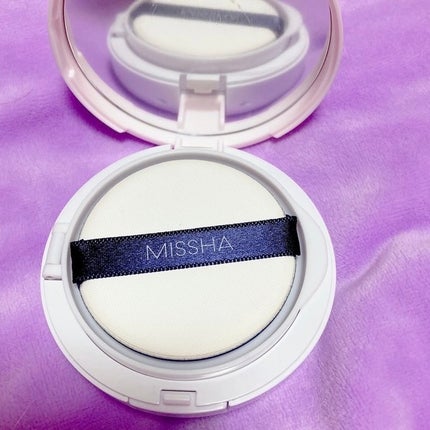 マジッククッション(カバーラスティング)/MISSHA/クッションファンデーションを使ったクチコミ(2枚目)