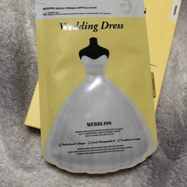 ウェディングドレス ファーミングマスク/MERBLISS/シートマスク・パックを使ったクチコミ（4枚目）
