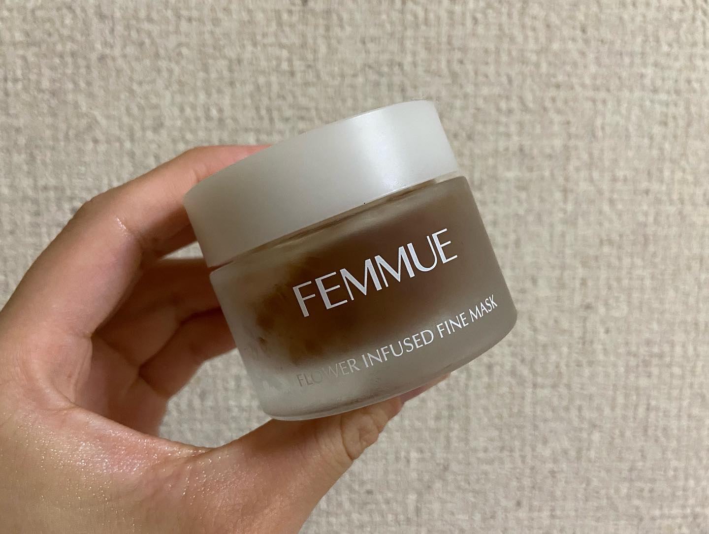 フラワーインフューズド ファインマスク/FEMMUE/洗い流すパック・マスクを使ったクチコミ（2枚目）