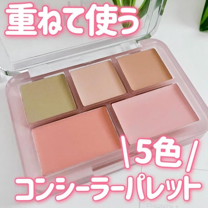 コンシールブレンダーパレット/LUNA/パレットコンシーラーを使ったクチコミ(1枚目)