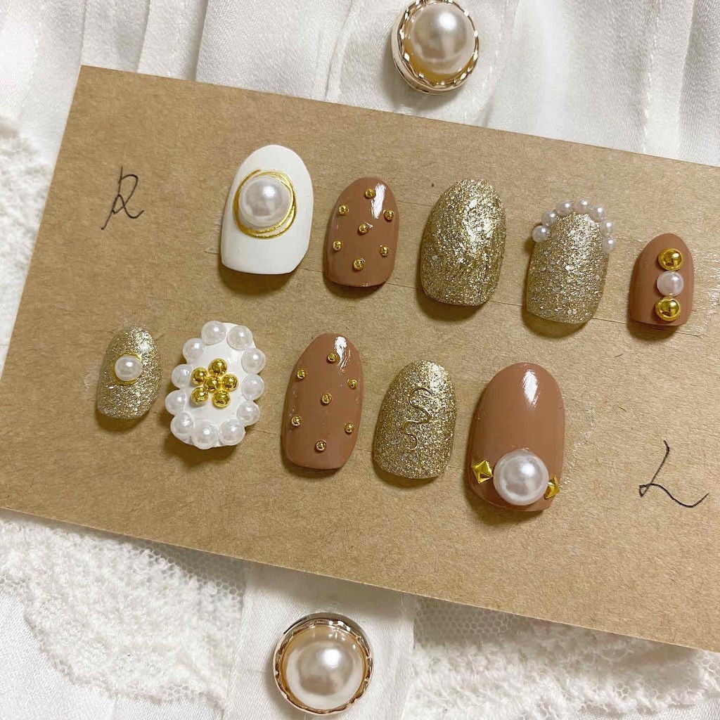 ネイルシール/キャンドゥ/ネイルシールを使ったクチコミ(1枚目)