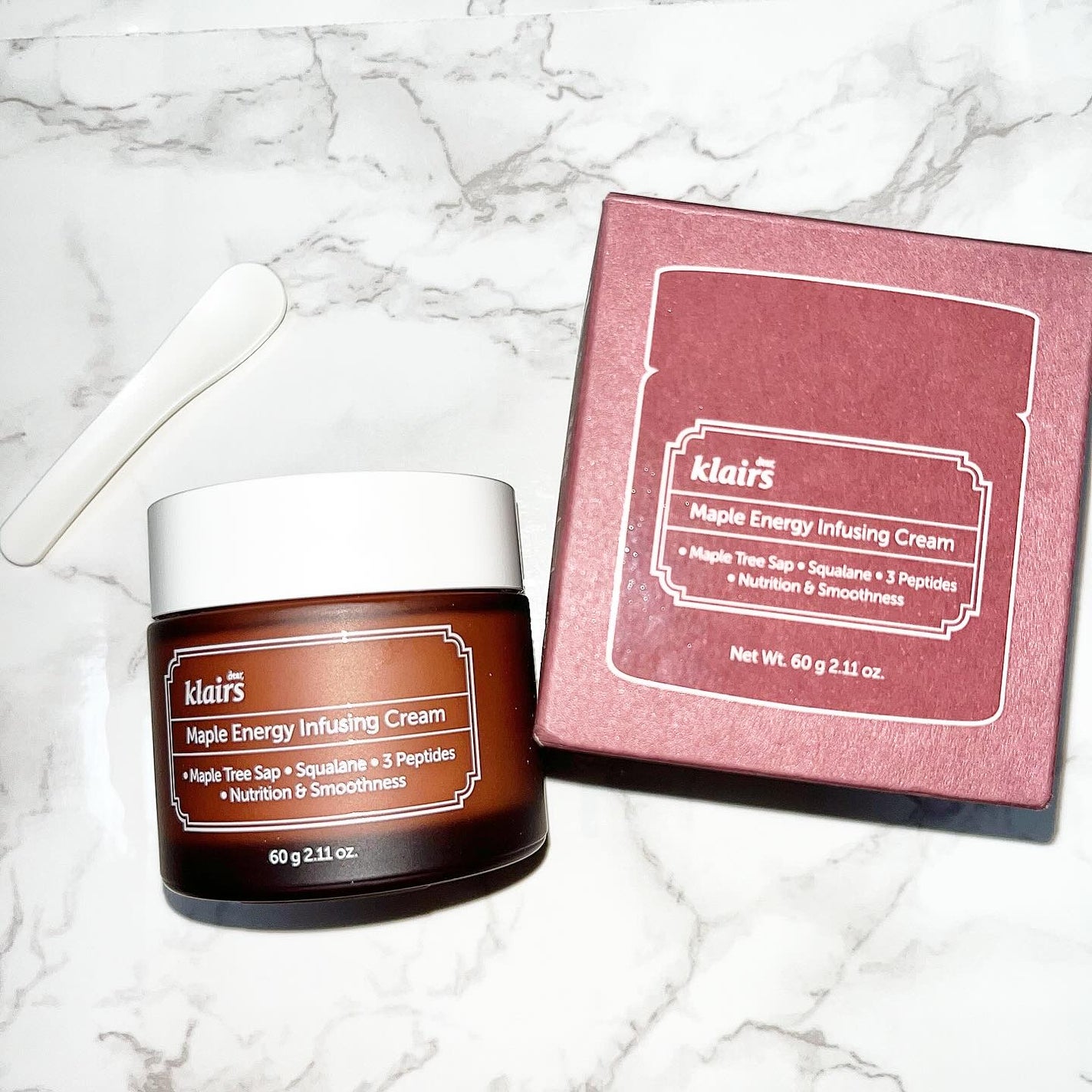 メープルエナジーインフュージングクリーム/Klairs/フェイスクリームを使ったクチコミ(1枚目)