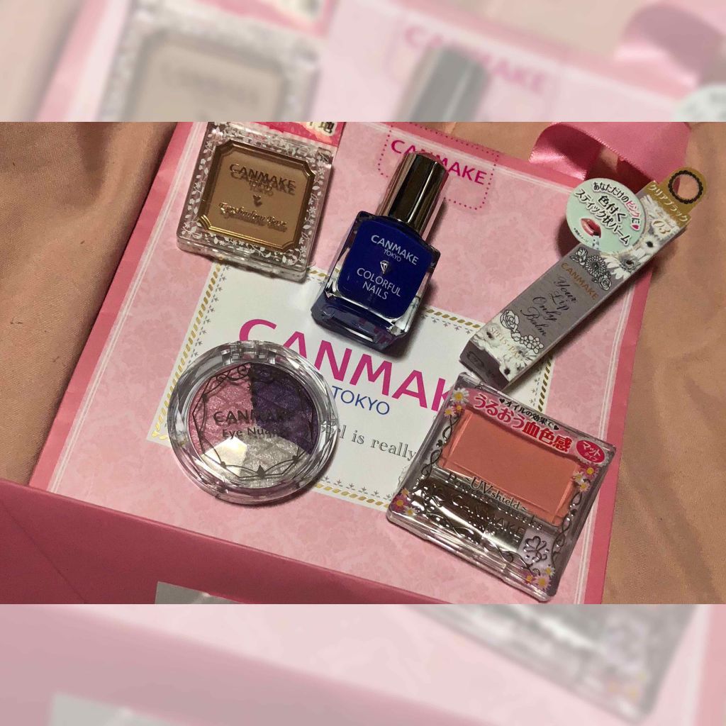 福袋 2019/キャンメイク/メイクアップキットを使ったクチコミ(2枚目)