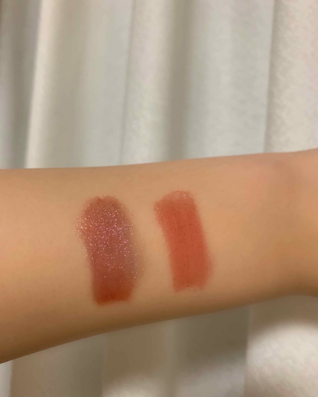 LIP38℃ +UnFrame<ホログラフィック>/UZU BY FLOWFUSHI/リップグロスを使ったクチコミ(3枚目)