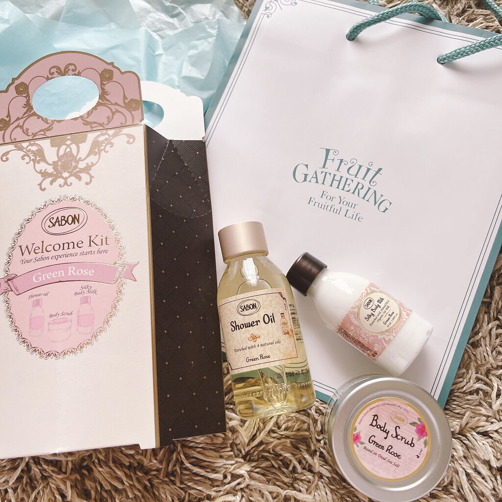 SABON/ウェルカムキット/グリーンローズ ウェルカムキット デリケート・ジャスミン ウェルカムキット グリーン