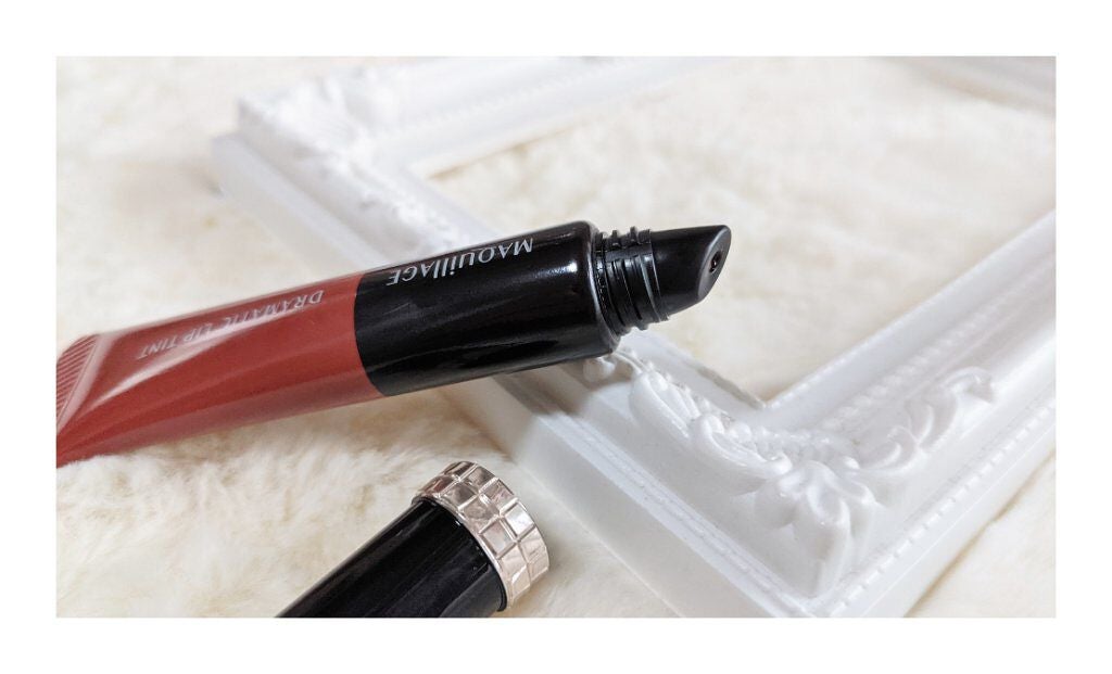 ドラマティックリップティント/マキアージュ/リップティントを使ったクチコミ(2枚目)