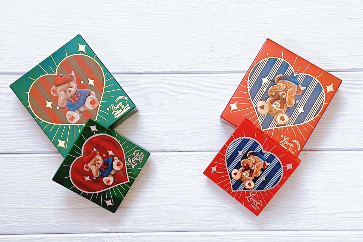 Love Bear ブラッシュ レッドワインチョコレート/FlowerKnows/パウダーチークを使ったクチコミ（1枚目）