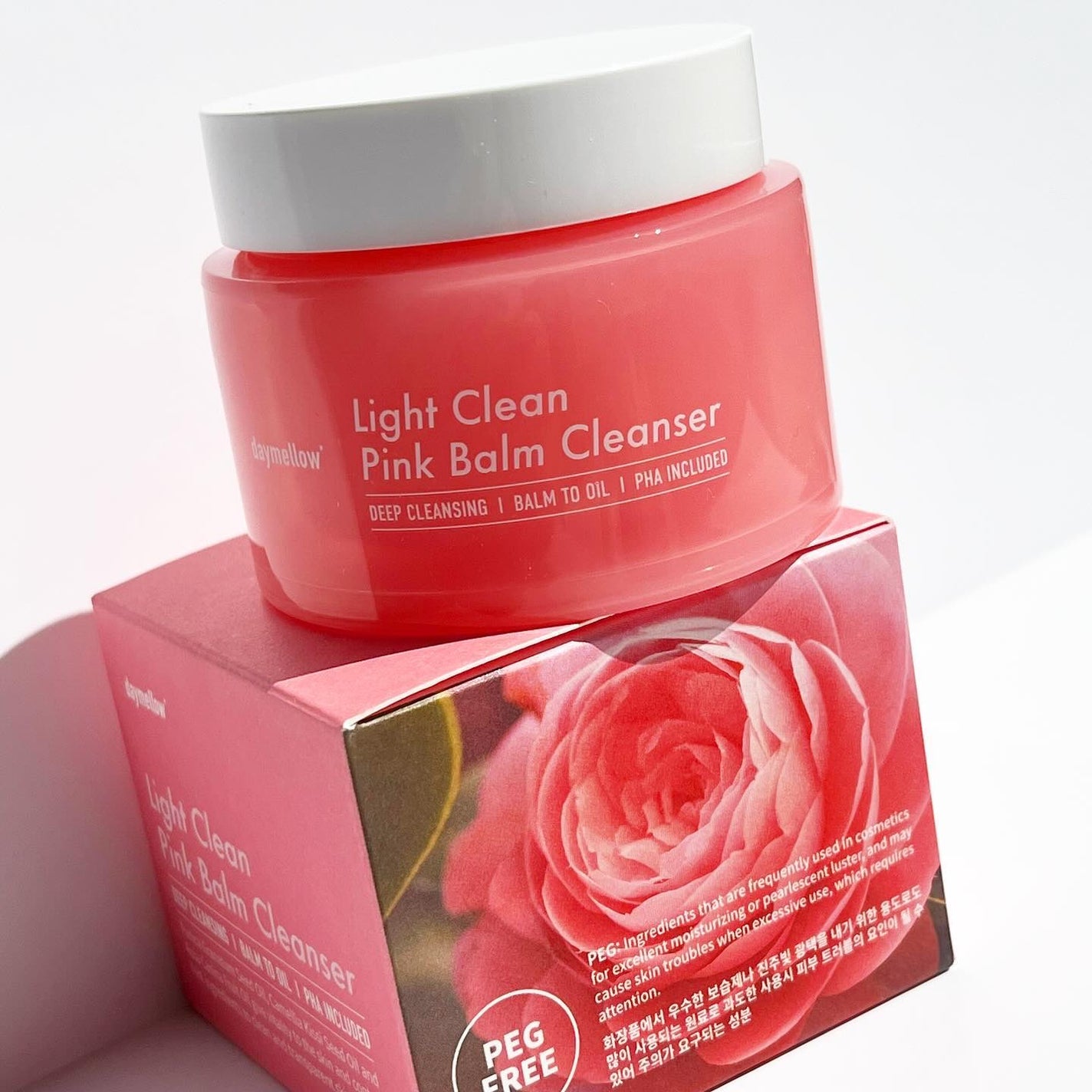 ライトクリーンピンクバームクレンザー/daymellow’/クレンジングクリームを使ったクチコミ(1枚目)
