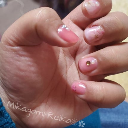 グロッシーコート/スキューズミー/オールインワンネイルを使ったクチコミ(2枚目)