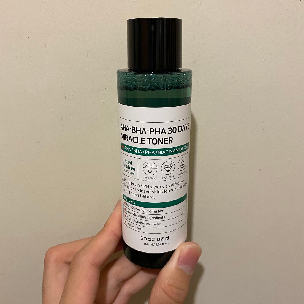 AHA·BHA·PHA 30デイズミラクルトナー/SOME BY MI/化粧水を使ったクチコミ(2枚目)